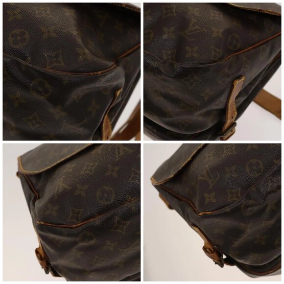 LOUIS VUITTON Monogram Saumur 35 Shoulder Bag - Picture 16 of 16